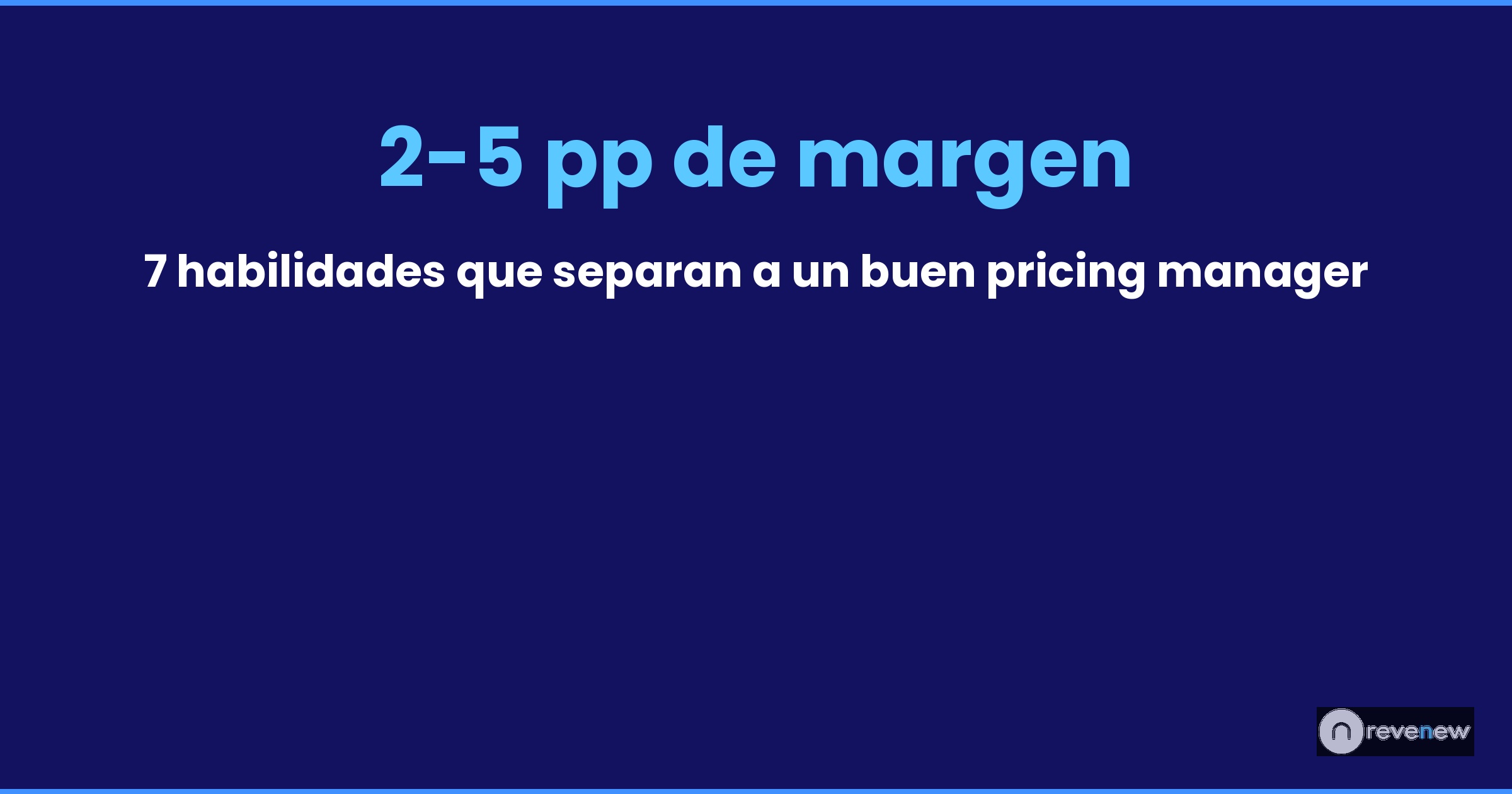 Portada: 7 habilidades clave de un pricing manager